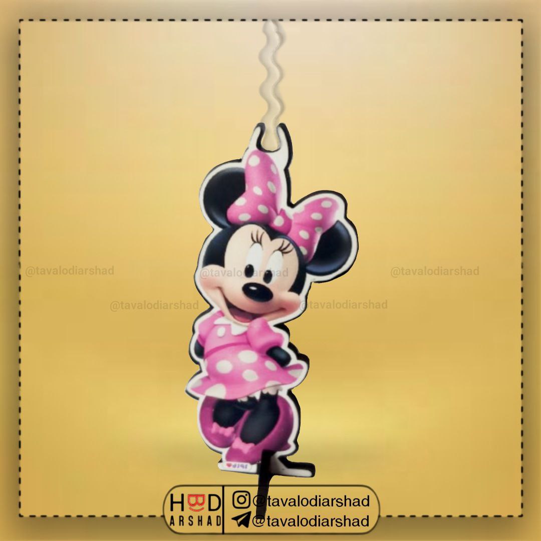 شمع استند عروسکی مینی موس